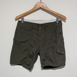 The North Face Women’s Hybrid Green Cargo Shorts